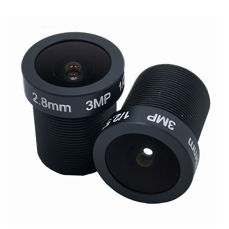 عدسة M12 F2.4 2.8 مم 1/2.7 بوصة للأمن CCTV AIoT